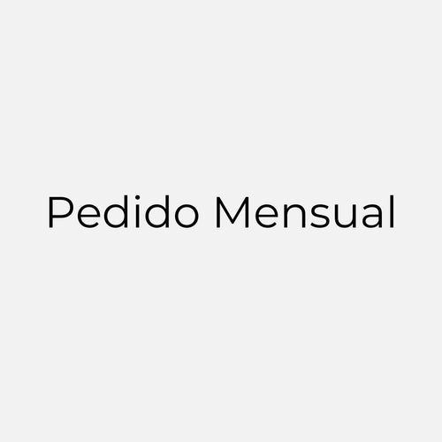 Pedido Mensual