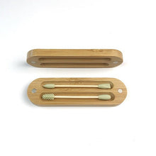 Cargar imagen en el visor de la galería, Cotonetes (Hisopos) de Bambú Reutilizables