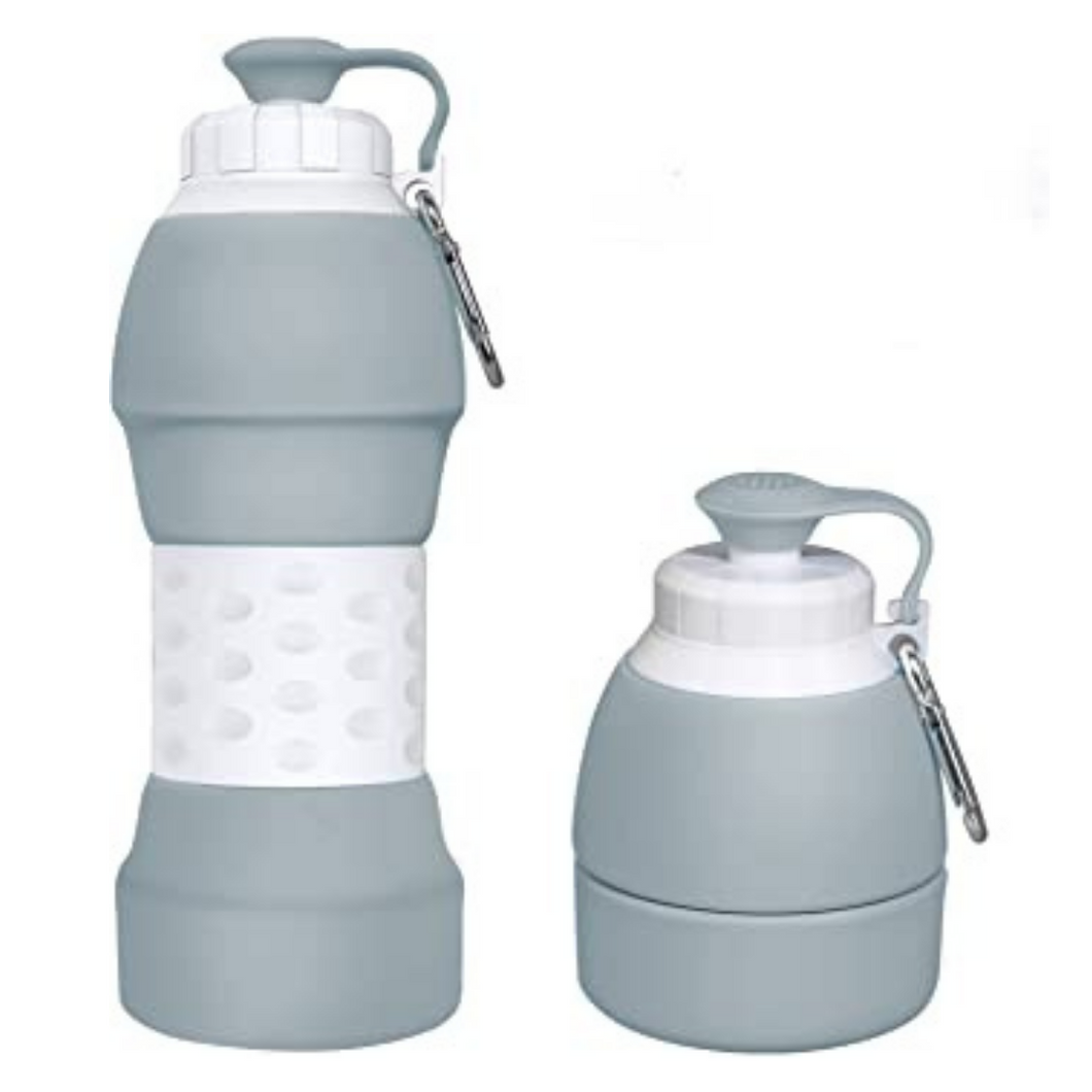 Botella plegable de Silicona
