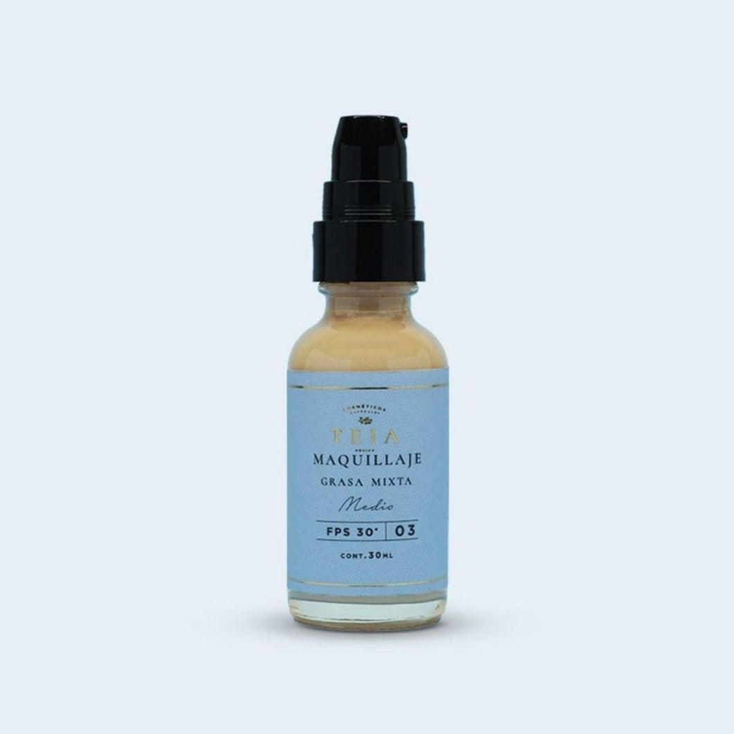 Maquillaje Piel Grasa - Mixta Tono Medio