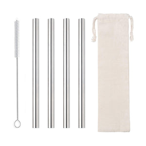 Set de Popotes Metálicos para Tapioca