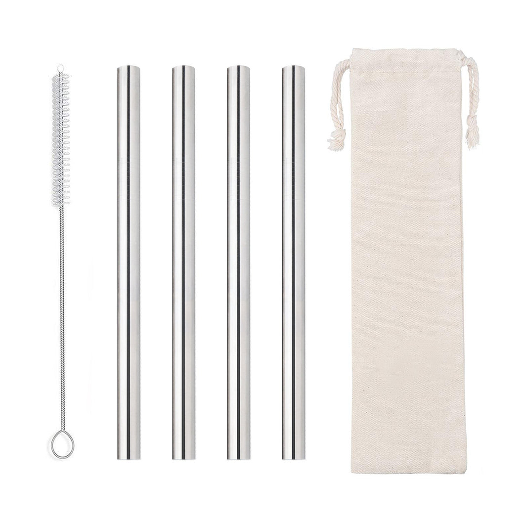 Set de Popotes Metálicos para Tapioca