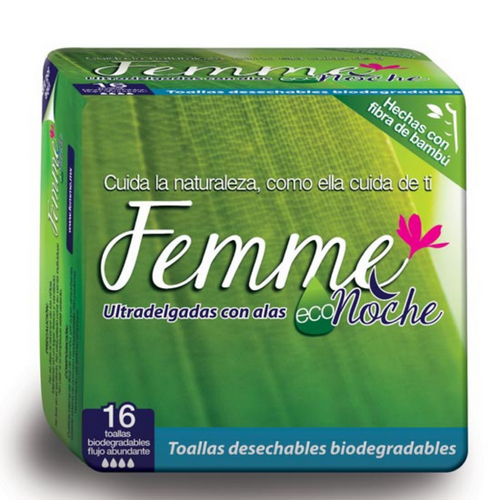 Toallas Biodegradables de Bambú Nocturna